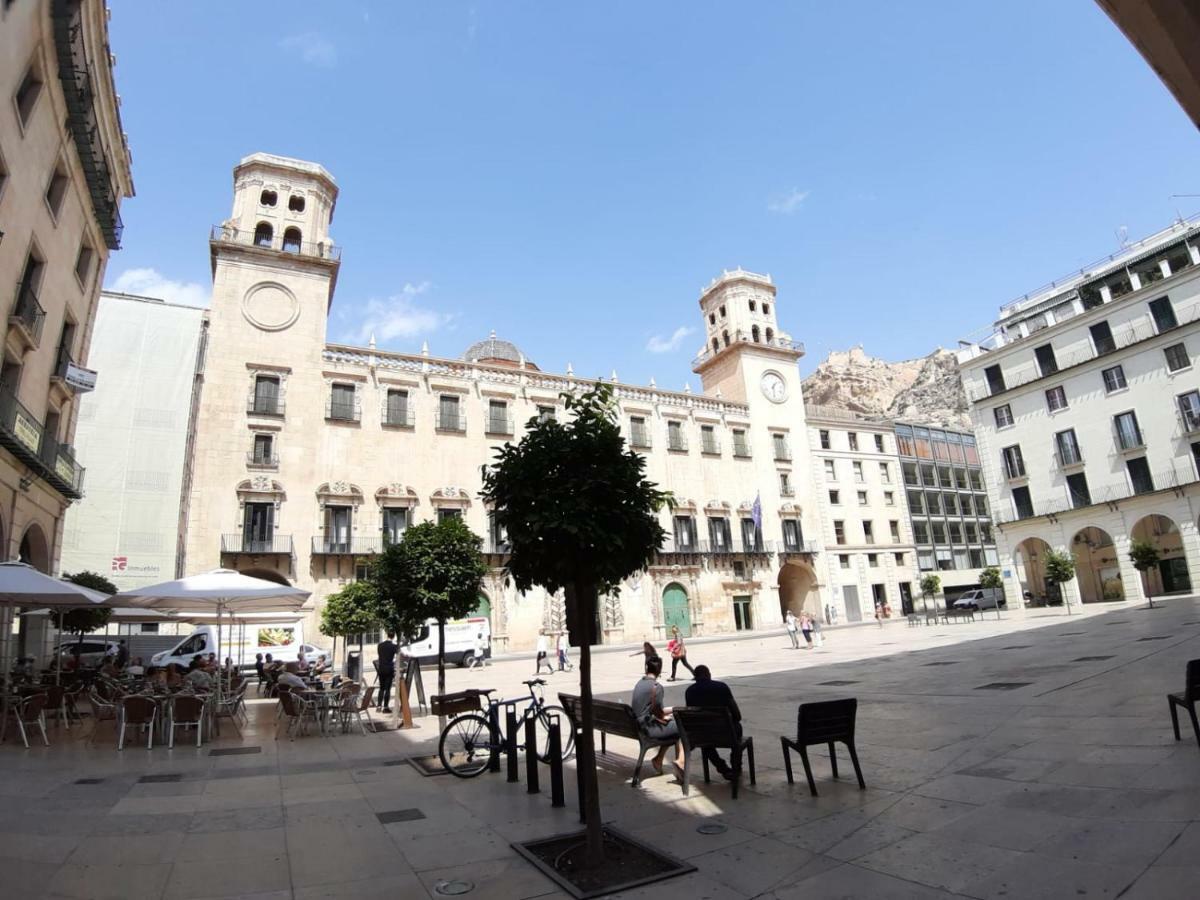 Apartamento Grande-Centro Barrio Playa Alicante Eksteriør bilde